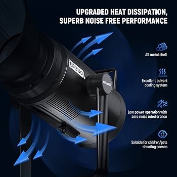 NEEWER CB200B PRO 210W COB LEDビデオライト Amazon | NEEWER 200W RGB COB LEDビデオライト 2.4G&APP制御